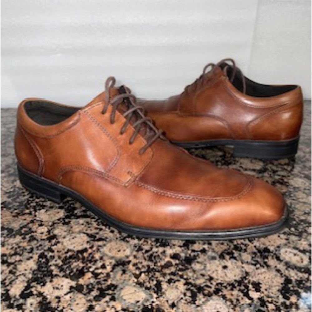 Men's Brown Leather Dress Shoes